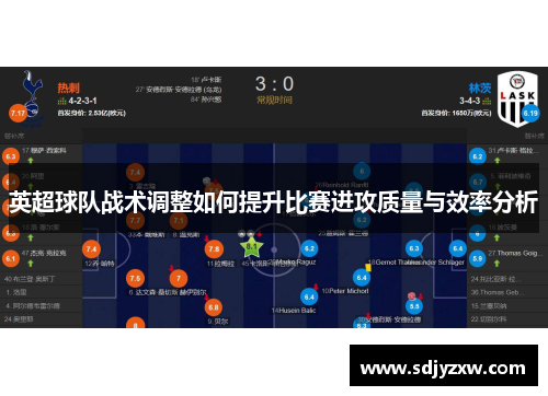 英超球队战术调整如何提升比赛进攻质量与效率分析